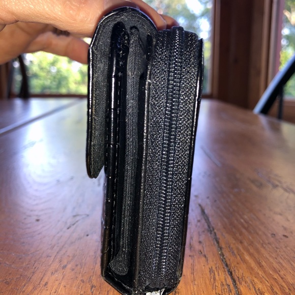 Black Etienne Aigner Wallet - Picture 4 of 8